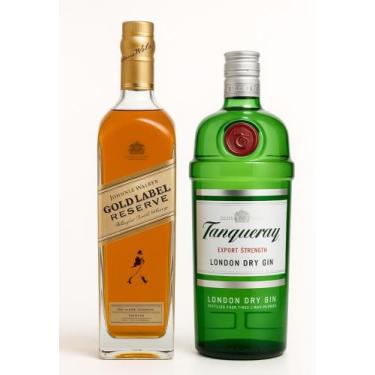 Imagem de Whisky Johnnie Walker Gold Label Reserve 750 ml + Gin Tanqueray 750ml 