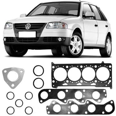 Imagem de Jogo Junta Motor Fox Gol Voyage 1.0 8V 2001 a 2016 Superior Sabó 79179FLEX