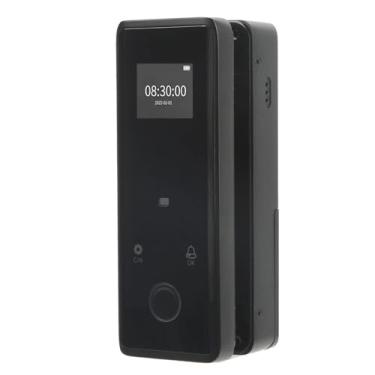 Imagem de Zhjvihx Fechada de Porta de Entrada Sem Chave, Fechada de Vidro Resistente Digital, Instalação Simples, Fonte de Alimentação de Emerginncia, Impressão Digital para Scritório