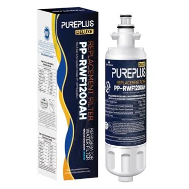 Imagem de PUREPLUS 469690 NSF 401 & 473 & 53 & 42 Substituição certificada para LG LT700P Kenmore Elite 9690, ADQ36006102, ADQ36006101, LFXS30766S, LFX28968ST, LT120F Filtro de água de geladeira, Pacote com 1