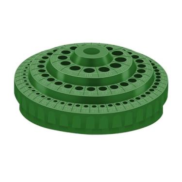 Imagem de ShengQuanHao Organizador de Brocas para Caixa de Ferramentas, Gaveta, Expositor, Suporte para Brocas de Polir Pregos, Estojo de Armazenamento Resistente para Broca, Verde, Tamanho real