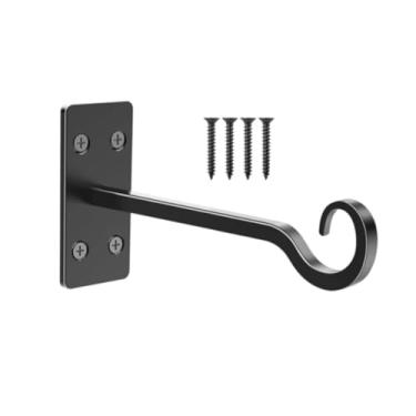 Imagem de ShengQuanHao Gancho para Pendurar Plantas Ao Ar Livre, Suporte para Cestos Suspensos para Plantadores, Gancho de Parede de Metal Decorativo Prático para Casas de P