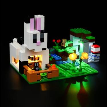 Imagem de Conjunto de iluminação Rorliny LED Light Kit para Lego Minecraft 21181