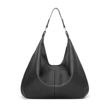 Imagem de Bolsa de ombro Hobo Bag ASBEFORE de couro para mulheres