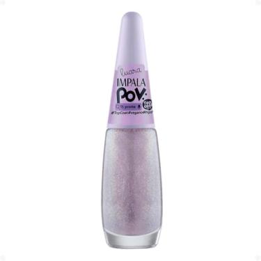Imagem de IMPALA ESMALTE POV LUARA TOP COAT GLITTER TO PRONTA 7,5ML