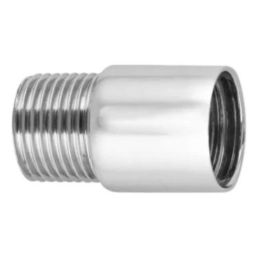 Imagem de 2X Alongador Prolongador Extensor Torneira 4Cm Metal Cromado