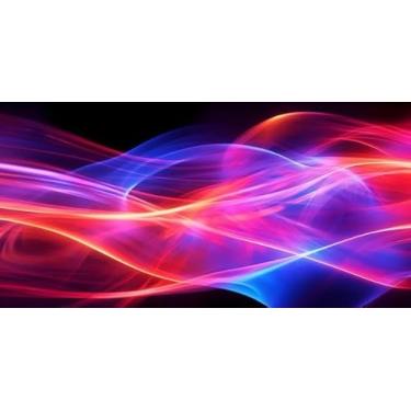 Imagem de Quadro Decorativo com Estampa Versus Blue Yellow For Game 40 x 40 Papel 1 unidade