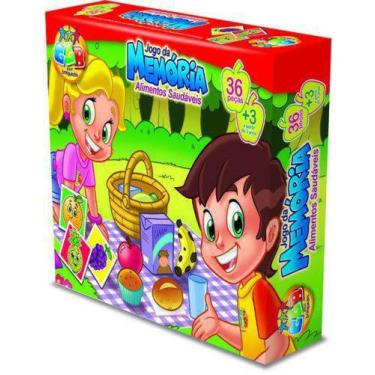 Imagem de Jogo da Memoria - Alimentos Saudáveis Ggb 1002