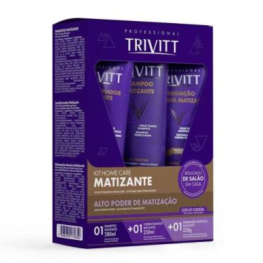 Imagem de kit Trivitt Home Care Matizante com Hidratação Intensiva