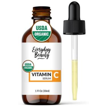 Imagem de Frasco de vidro orgânico de 30 ml com soro de vitamina C Everyday Beau