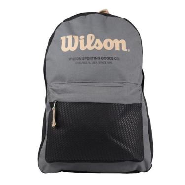 Imagem de Mochila Escolar Wilson 2 Divisórias Preta 25L