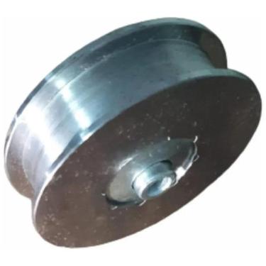 Imagem de Roldana Para Portão Canal Quadrado - 5 Para Corrente Moto