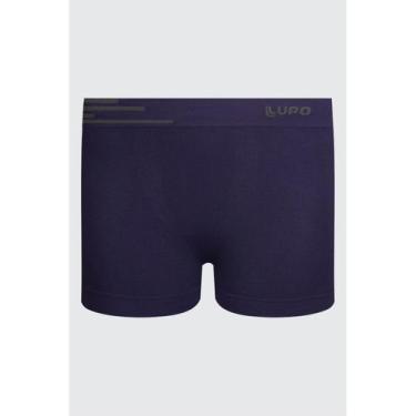 Imagem de Cueca Boxer Infantil Lupo 00132-002 Microfibra T. P/GG, P, 2805, Marin