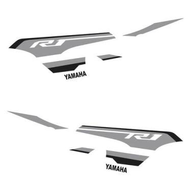 Imagem de Adesivo Protetor Tank Pad Yamaha YZF R1 2015 Lateral - Cromo Sign