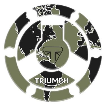 Imagem de Protetor Adesivo Bocal Compatível Tiger 900 2020 - Resinado e Personal