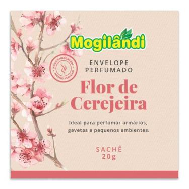 Imagem de Kit 2 Envelopes Perfumados Flor de Cerejeira Mogilândi Sache 20g Gavet