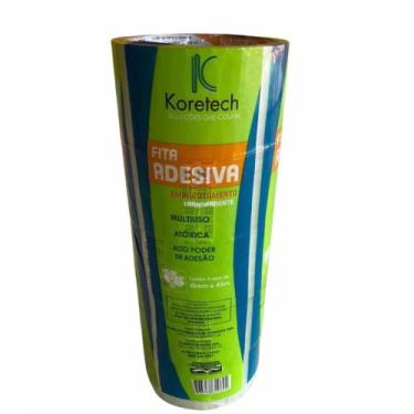 Imagem de Kit 5 Rolos Fita Adesiva Durex para Embalagem 45mmx40m Koretech