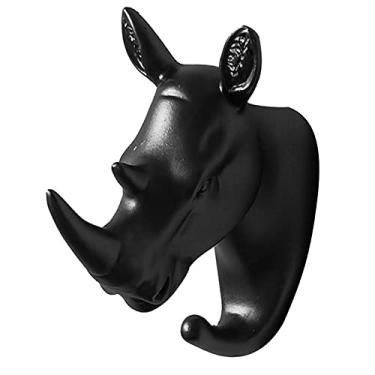 Imagem de Cabide de parede suporte de chave gancho para pendurar na parede chifres de veado cabide de parede cabide de exibição autoadesivo cabide de chave cabide de armazenamento de parede cabide de casaco