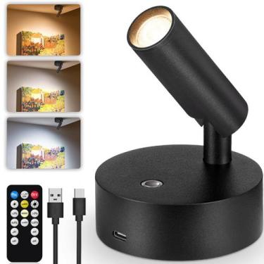 Imagem de Spotlight URTOM Wireless LED 3350mAh recarregável, 1 pacote