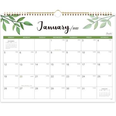 Imagem de Calendário de parede Frasukis 2025-2026, 14,8 x 11,5 polegadas, 24 mes