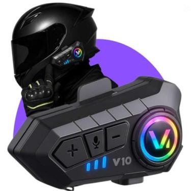 Imagem de Intercomunicador para Moto Comunicação Nítida - Rick Imports