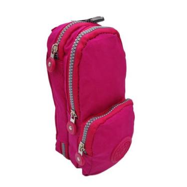 Imagem de Estojo De Lápis Grande Bag Capacidade Durável Simples Necessaire - NoB