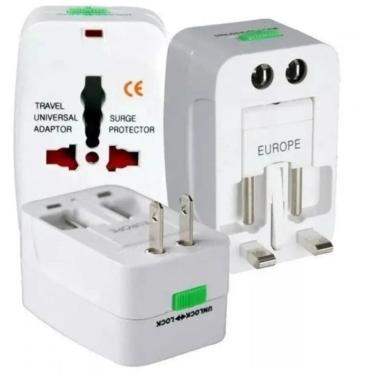 Imagem de Plug De Tomada Universal 110V 220V Conversor De Energia