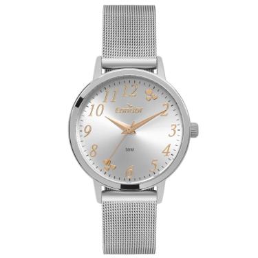 Imagem de Relógio Condor Feminino Ref: Co2035ndq/4k Casual Mesh Prateado