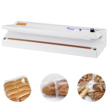 Imagem de Seladora de Embalagens Portátil de Mesa 40cm Com Temporizador Bivolt Selamil R. Baião