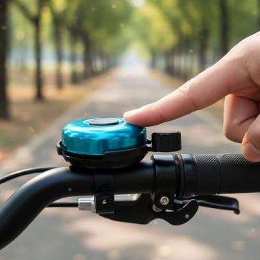 Imagem de Campainha de bicicleta, som nítido para guidão, fácil instalação para bicicletas de estrada e montanha