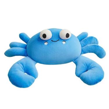 Imagem de Boneca de pelúcia Cartoon Blue Crab de 28 cm para crianças - Yiweisai
