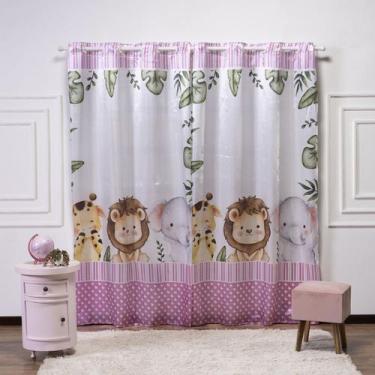 Imagem de Cortina Estampado Cetim Infantil 3.00.2.20 Decoração, Menino, Menina, 
