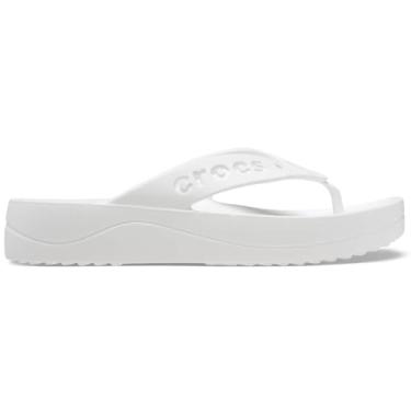 Imagem de Crocs Baya Platform Flip feminino, Branco, 40