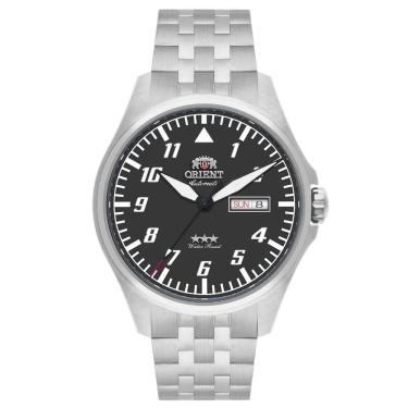 Imagem de Relógio Orient Masculino Ref: Yn6ss010 P2sx Automático Prateado