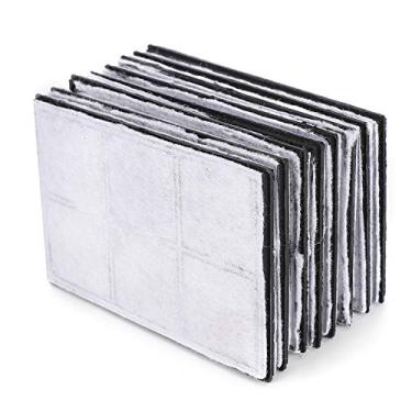 Imagem de Yctze Filtro Automático para Fonte de água para Animais de Estimação, 8 Unidades - Filtros de Substituição de Carvão Ativado e Algodão Com Casca de para Bebedores Elétricos e Alimentadores de água