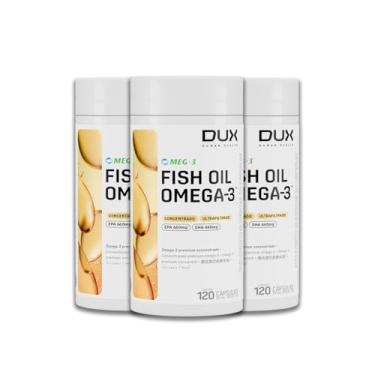 Imagem de Kit 3 Ômega 3 Dux Fish Oil 430mg 120 Cápsulas