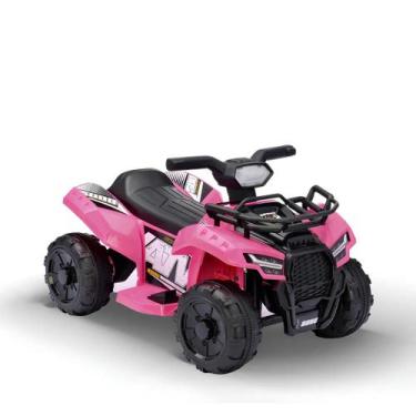 Imagem de Quadriciclo eletrico infantil astro 6v rosa - BANG TOYS