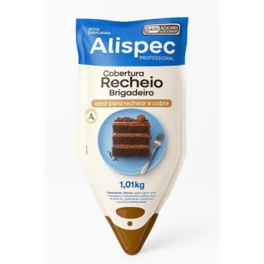 Imagem de RECHEIO E COBERTURA ALISPEC 1,01kg BISNAGA BRIGADEIRO
