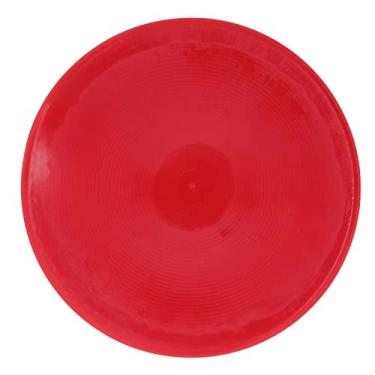 Imagem de Xcello Melhore seu treinamento com 10 peças de marcadores de disco esportivos brilhantes, ideais para tênis, futebol e muito mais (23 cm - vermelho)