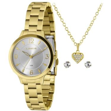 Imagem de Kit Relógio Lince Classic Feminino - LRG4749L36 K02NS2KX