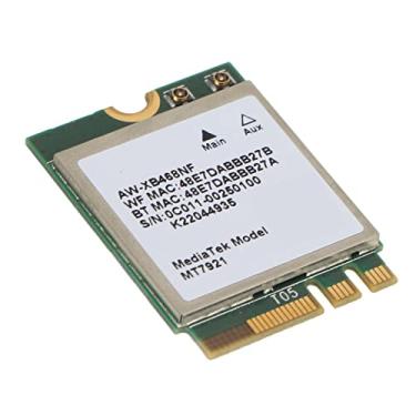 Imagem de Placa de Rede MT7921 NGFF M.2 1800Mbps Dual Banda Placa Sem Fio WiFi para Computador 10 11