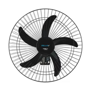 Imagem de Ventilador De Parede Zellox 5 Pás Grades Metálicas 3 Velocidades 200w 