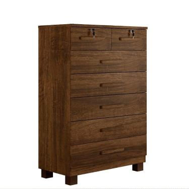 Imagem de Cômoda New Barcelona 7 Gavetas Benetil Imbuia