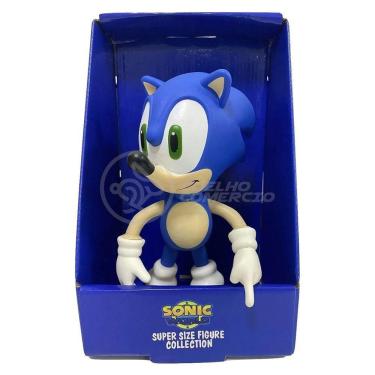 Imagem de Boneco Action Figure Sonic Grande Super Size - 23Cm - Sonic