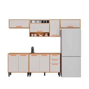 Imagem de Cozinha Completa 280cm Nápoles Em Mdp Off White Itatiaia