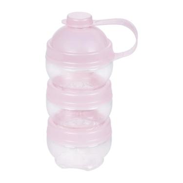 Imagem de Dosador de Leite em Pós Gire e Trave Rosa Plasútil