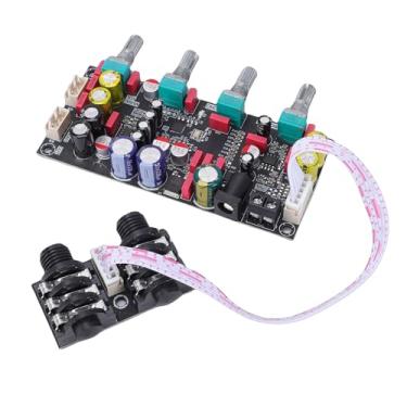 Imagem de Luocute Placa Pré-amplificadora, Tecnologia de Mixagem DSP Com Ajuste 3D para Artistas de karaokê e Palco, Conectores Duplos de 6,35 Mm, Amplificadores de Potência de Aprimoramento