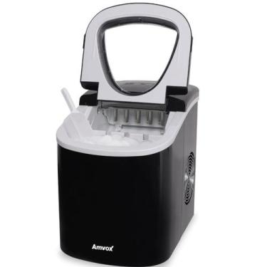 Imagem de Maquina de Gelo Elétrica Amvox AMG 113 6-13MIN 1400W 110V, 110V