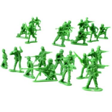 Imagem de Soldadinhos de Guerra Story Brinquedo Infantil 24 Bonecos - Toy Master