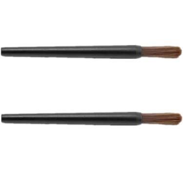 Imagem de 2 pacotes de escovas de moedor de café com cerdas de nylon macias, escova de café, ferramenta de manutenção de máquina de café, acessórios de baristas para limpeza de máquina de café, torradeira